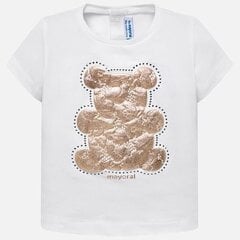 Mayoral детская блузка 6190*25, натурально-белый 8445445232852 цена и информация | Рубашки для девочек | pigu.lt
