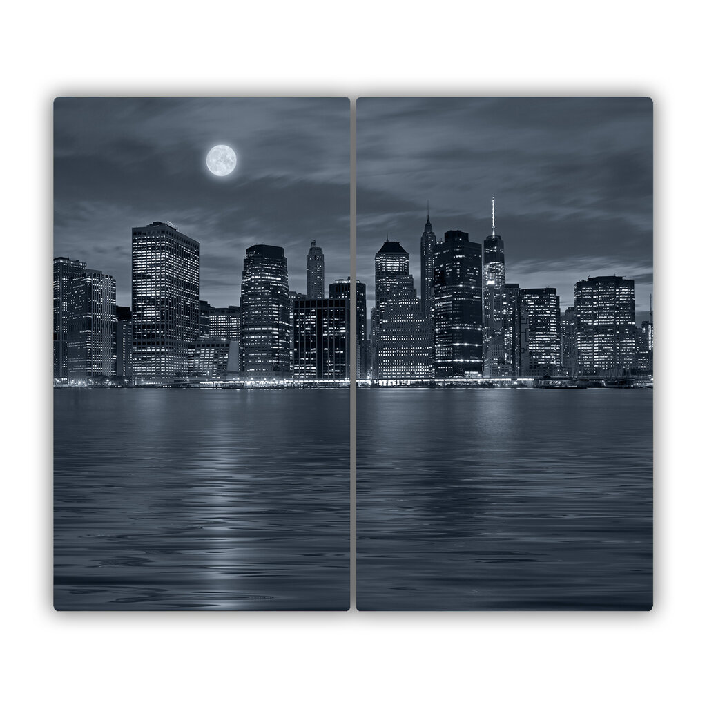 Tulup pjaustymo lentelė Niujorkas naktį, 2x30x52 cm kaina ir informacija | Pjaustymo lentelės | pigu.lt