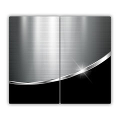 Tulup pjaustymo lentelė Metalinė juoda, 2x30x52 cm kaina ir informacija | Pjaustymo lentelės | pigu.lt