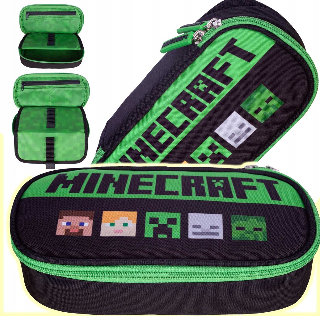 Mokyklinis penalas Astrabag Minecraft 505022001 цена и информация | Penalai | pigu.lt