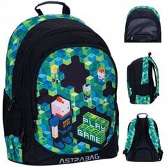 Mokyklinė kuprinė AstraBag AB340 Game 502023063, 20 l цена и информация | Школьные рюкзаки, спортивные сумки | pigu.lt