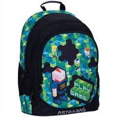 Mokyklinė kuprinė AstraBag AB340 Game 502023063, 20 l цена и информация | Школьные рюкзаки, спортивные сумки | pigu.lt