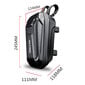 Motorolerio krepšys TS8, 2L, juodas kaina ir informacija | Elektrinių paspirtukų priedai | pigu.lt
