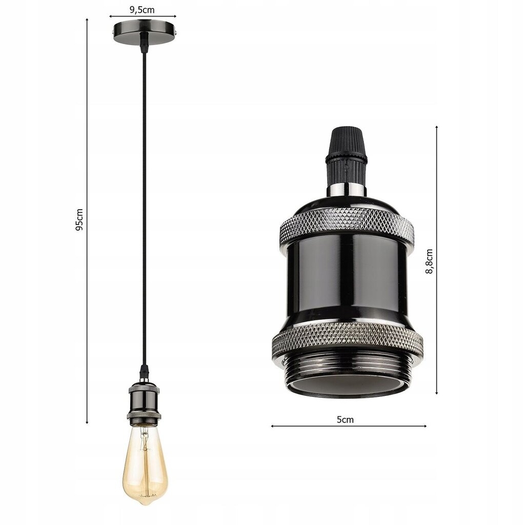 Led-lux pakabinamas šviestuvas Edison kaina ir informacija | Pakabinami šviestuvai | pigu.lt