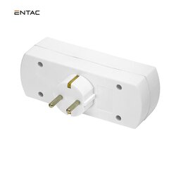 Šakotuvas Entac 3 lizdų kaina ir informacija | Elektros jungikliai, rozetės | pigu.lt