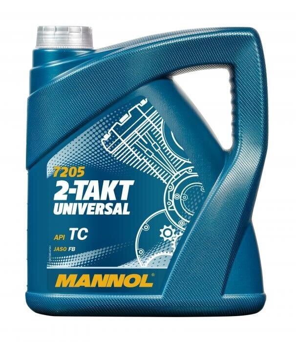 Mannol 7205 2-Takt Universal variklių alyva, 4 l цена и информация | Moto alyvos | pigu.lt