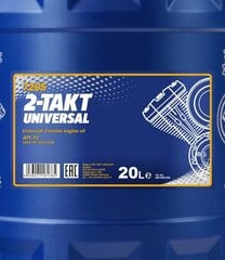 Mannol 7205 2-Takt Universal variklių alyva, 20 l kaina ir informacija | Mannol Moto prekės | pigu.lt