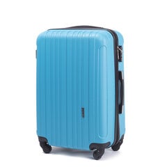Vidutinis lagaminas Wings BS2011B, M, mėlynas kaina ir informacija | Lagaminai, kelioniniai krepšiai | pigu.lt