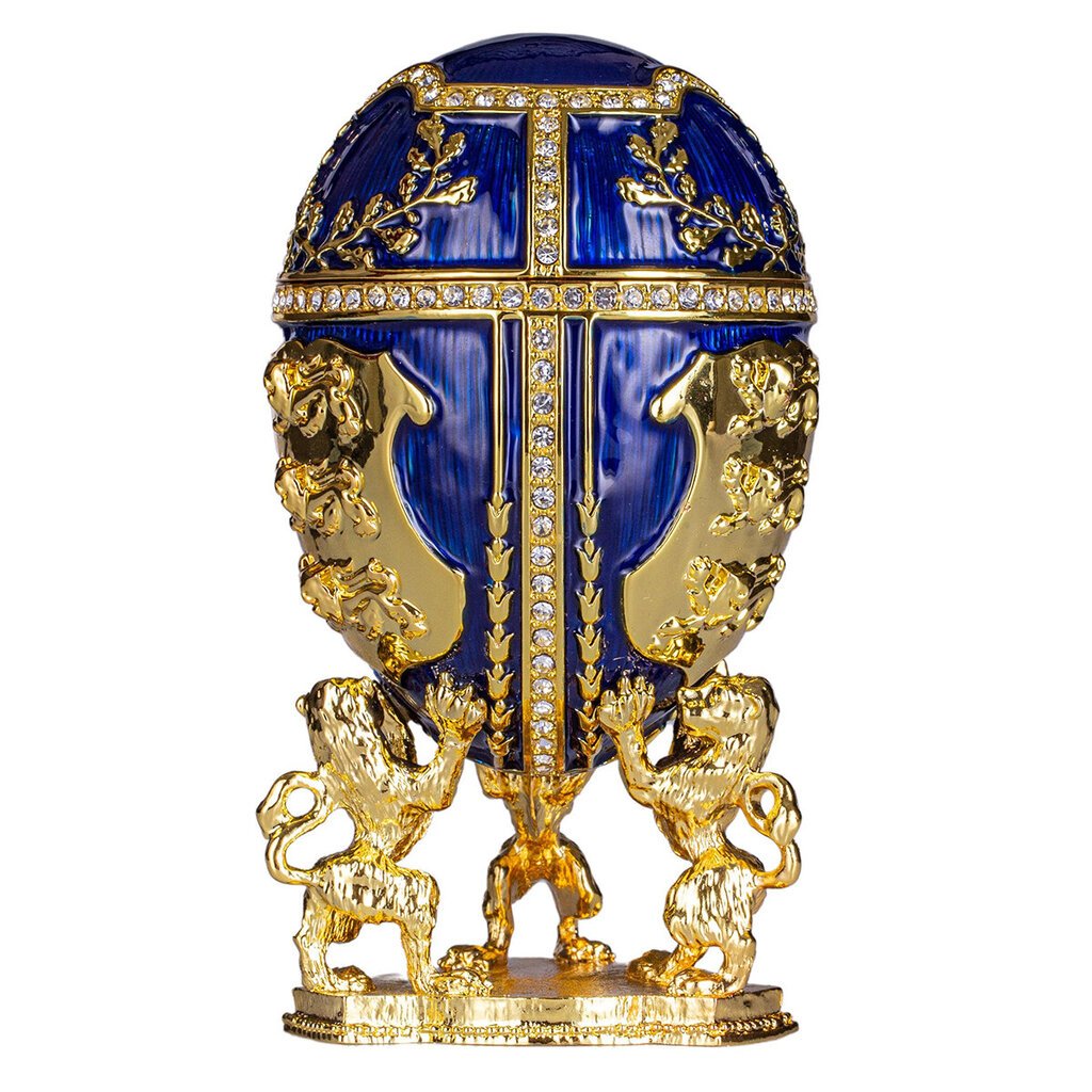 Faberge stiliaus estiškas kiaušinis, įvairiaspalvis цена и информация | Kitos originalios dovanos | pigu.lt