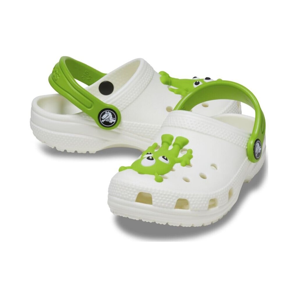 Crocs™ šlepetės berniukams 245150, baltos kaina ir informacija | Šlepetės, kambario avalynė vaikams | pigu.lt