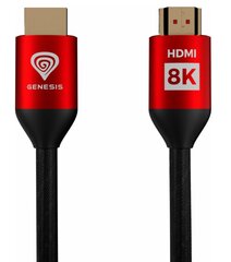 Kabelis Genesis HDMI Male - HDMI Male 3m 8K  XBOX X | S Red цена и информация | Кабели и провода | pigu.lt