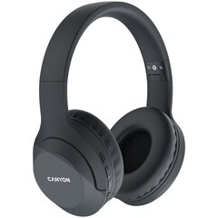 Canyon Bluetooth Headset BTHS-3  On-Ear|Stereo|BT5.1   black retail цена и информация | Наушники | pigu.lt