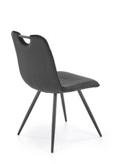 Комплект из 4-х стульев К521, черный цвет цена и информация | Стулья для кухни и столовой | pigu.lt