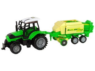 Traktorius su presu Lean Toys kaina ir informacija | Žaislai berniukams | pigu.lt