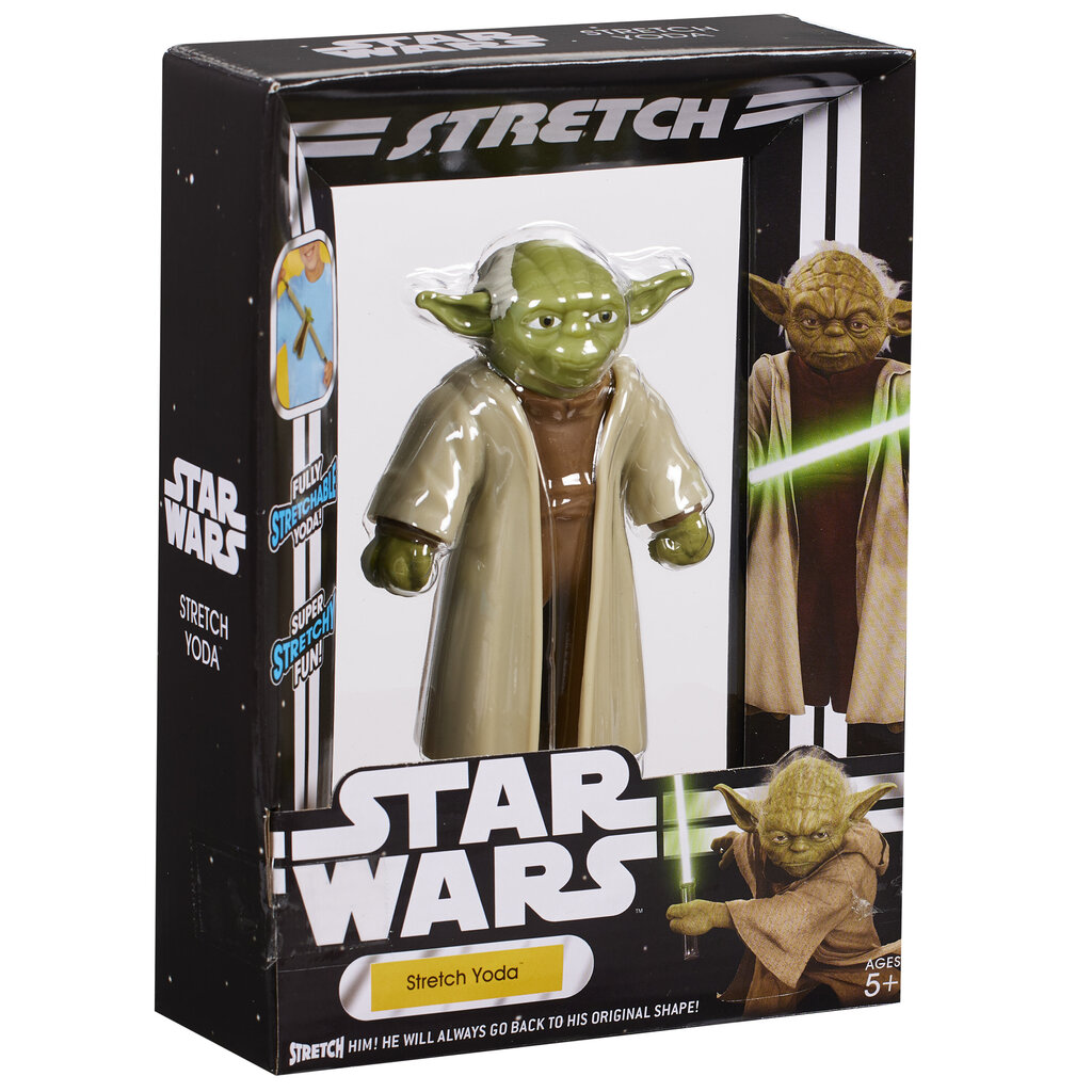 Figūrėlė Stretch Star Wars (Žvaigždžių karai) Yoda, 10 cm kaina ir informacija | Žaislai berniukams | pigu.lt