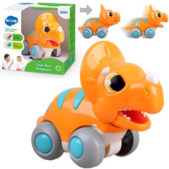 Važinėjantis dinozauras Mola, oranžinis kaina ir informacija | Žaislai berniukams | pigu.lt