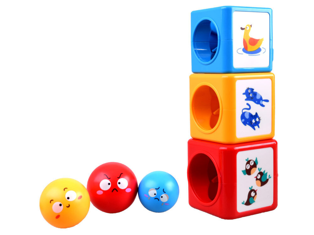 Spalvingas dėliojamas bokštas Mola цена и информация | Lavinamieji žaislai | pigu.lt