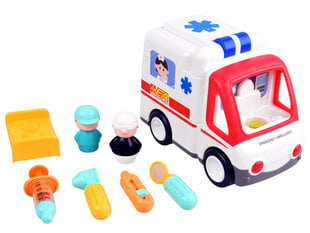 Žaislinis greitosios pagalbos automobilis Mola kaina ir informacija | Žaislai mergaitėms | pigu.lt