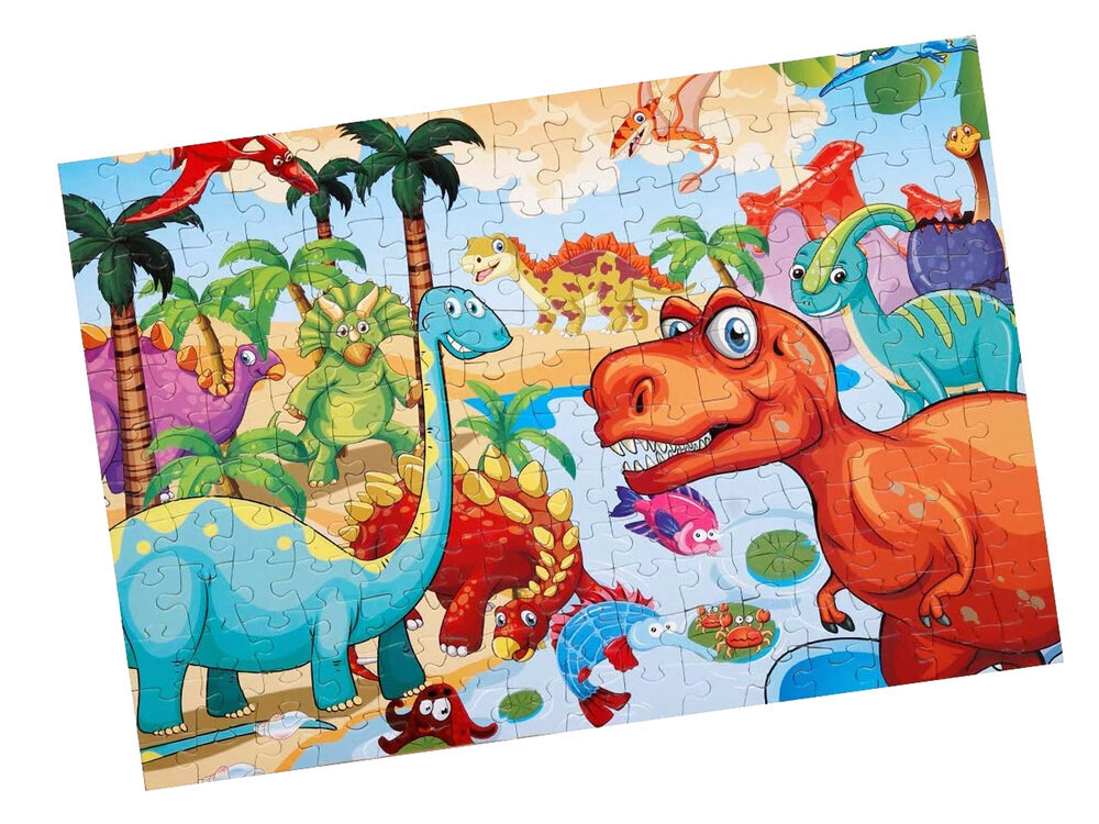 Dėlionė Dinozaurai, 180 d. kaina ir informacija | Dėlionės (puzzle) | pigu.lt