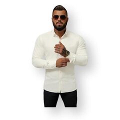Marškiniai vyrams Adero O/V25-51781, balti цена и информация | Мужская спортивная одежда | pigu.lt