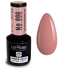 Гель-лак La Rosa Hybrid CREME Пыльно-розовый цена и информация | Лаки, укрепители для ногтей | pigu.lt