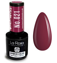 Гель-лак La Rosa Hybrid CREME Бордовый цена и информация | Лаки, укрепители для ногтей | pigu.lt