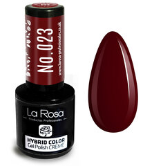 Гель-лак La Rosa Hybrid КРЕМ Фиолетовый цена и информация | Лаки, укрепители для ногтей | pigu.lt