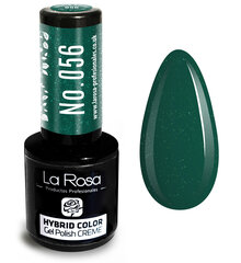 Hibridinis nagų lakas La Rosa 056 Emerald with gloss, 9 ml kaina ir informacija | Nagų lakai, stiprintojai | pigu.lt