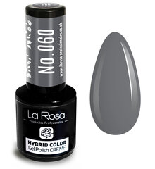Гель-лак La Rosa Hybrid CREME Dark Grey цена и информация | Лаки, укрепители для ногтей | pigu.lt