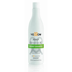 Atkuriamasis šampūnas Yellow Scalp Energy, 500 ml kaina ir informacija | Šampūnai | pigu.lt