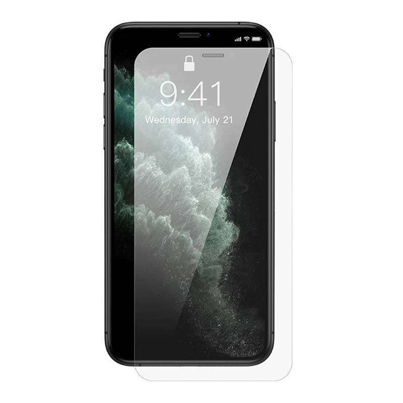 Baseus Crystal Tempered Glass kaina ir informacija | Apsauginės plėvelės telefonams | pigu.lt