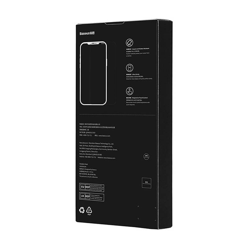 Baseus Crystal Tempered Glass kaina ir informacija | Apsauginės plėvelės telefonams | pigu.lt