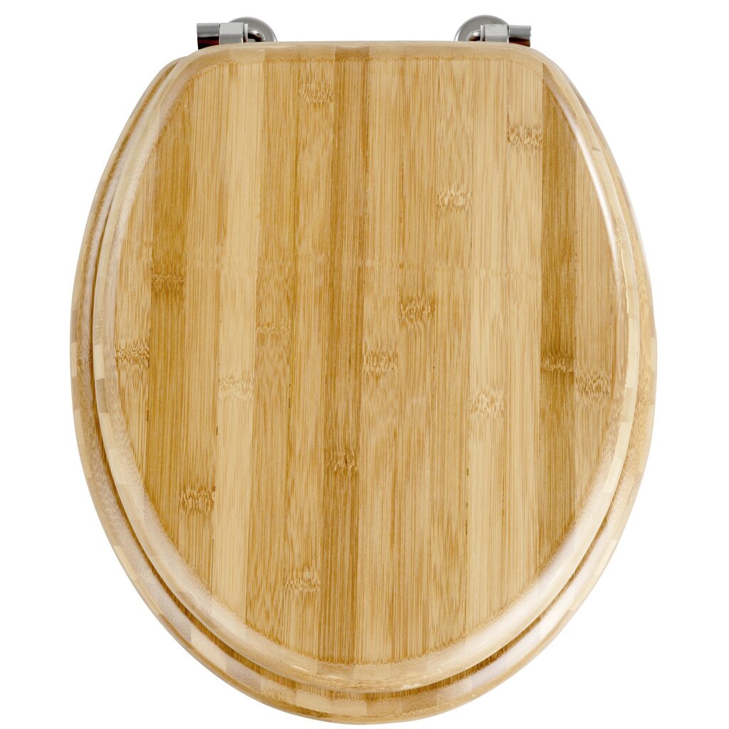 Tualeto sėdynė Wenko Bamboo, 37,5x45,5cm kaina ir informacija | Vonios kambario aksesuarai | pigu.lt