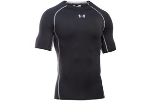 Мужская футболка Under Armour Heatgear Armour SS 1257468-001 цена и информация | Мужская спортивная одежда | pigu.lt