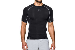 Мужская футболка Under Armour Heatgear Armour SS 1257468-001 цена и информация | Мужская спортивная одежда | pigu.lt