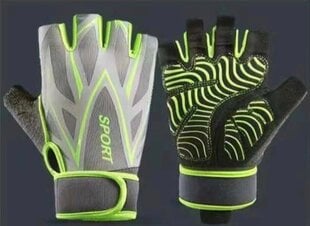 Тренировочные перчатки, зеленый цвет цена и информация | Тренировочные перчатки KRF 0016106 Чёрный | pigu.lt