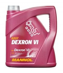 Transmisijos alyva Mannol 8207 ATF Dexron VI, 4 l kaina ir informacija | Kitos alyvos | pigu.lt