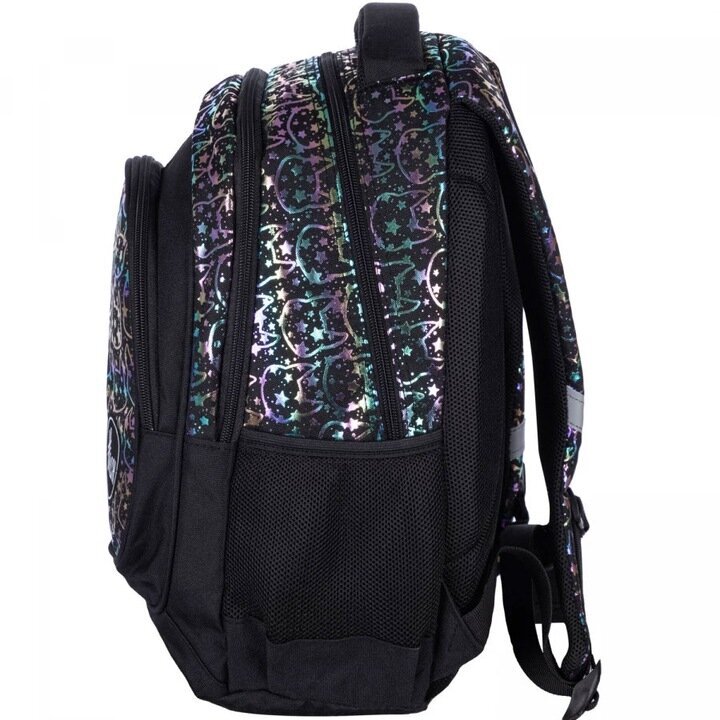 Mokyklinė kuprinė Hash Holo Neon Kitty AB330 502022119, 20 l цена и информация | Kuprinės mokyklai, sportiniai maišeliai | pigu.lt