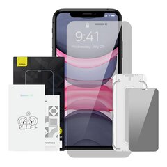 Закаленное стекло Baseus Crystal Privacy Protection толщиной 0.3 мм для iPhone X/XS цена и информация | Защитные пленки для телефонов | pigu.lt