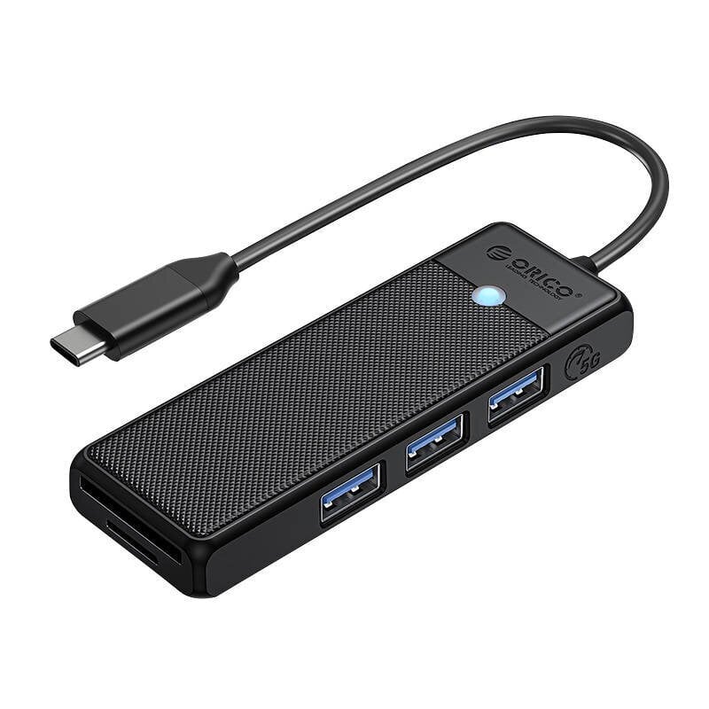 Orico Hub PAPW3AT-C3-015-BK-EP kaina ir informacija | Adapteriai, USB šakotuvai | pigu.lt