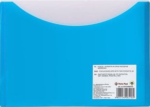Двойная папка с клипсой Panta Plast A5, синяя цена и информация | Канцелярские товары | pigu.lt