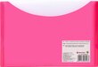 Dvigubas aplankas su spaustuku Panta Plast A5, rožinis kaina ir informacija | Kanceliarinės prekės | pigu.lt