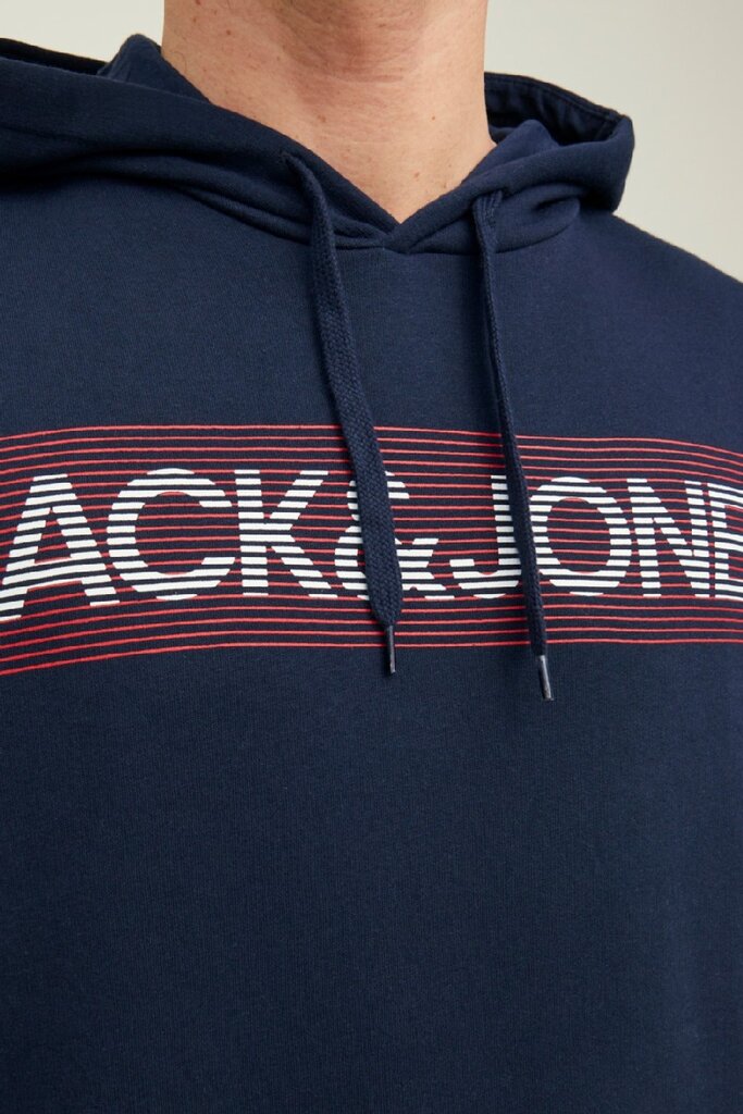Džemperis vyrams Jack & Jones 12152840NAVYBLAZERP3, mėlynas цена и информация | Džemperiai vyrams | pigu.lt
