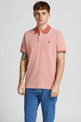 Рубашкa-поло JACK&JONES 12169064APRICOTBRAND-XL, оранжевая цена и информация | Мужские футболки | pigu.lt