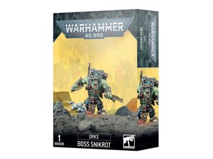 Miniatiūra Orks: Boss Snikrot 50-42 Games Workshop, 17 d. kaina ir informacija | Konstruktoriai ir kaladėlės | pigu.lt