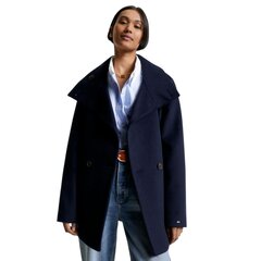 Tommy Hilfiger paltas moterims 80479, mėlynas цена и информация | Женские пальто | pigu.lt