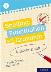 Get It Right: KS3; 11-14: Spelling, Punctuation and Grammar Answer Book 1 kaina ir informacija | Knygos paaugliams ir jaunimui | pigu.lt
