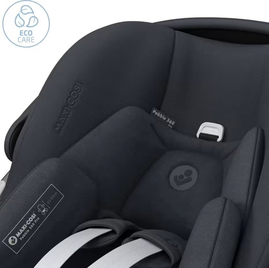 Maxi-Cosi automobilinė kėdutė Pebble 360 Pro, 0-13 kg, Essential Graphite kaina ir informacija | Autokėdutės | pigu.lt