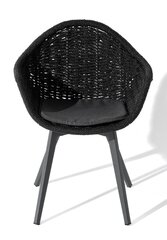 Kėdė Miloo Home Bati, juoda kaina ir informacija | Virtuvės ir valgomojo kėdės | pigu.lt