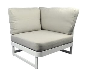 Боковая часть открытого дивана Sue, белый цвет цена и информация | Садовые стулья, кресла, пуфы | pigu.lt